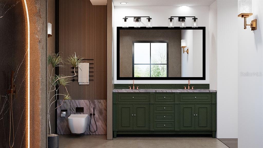 Tbd Southwest 162nd Lane Ocala, FL 34473 - Photo 13 of 20 a bathroom with a sink and a mirror