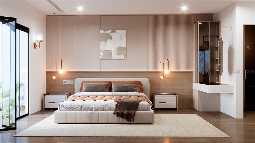 Tbd Southwest 162nd Lane Ocala, FL 34473 - Photo 8 of 20 a bedroom with a bed and a night stand