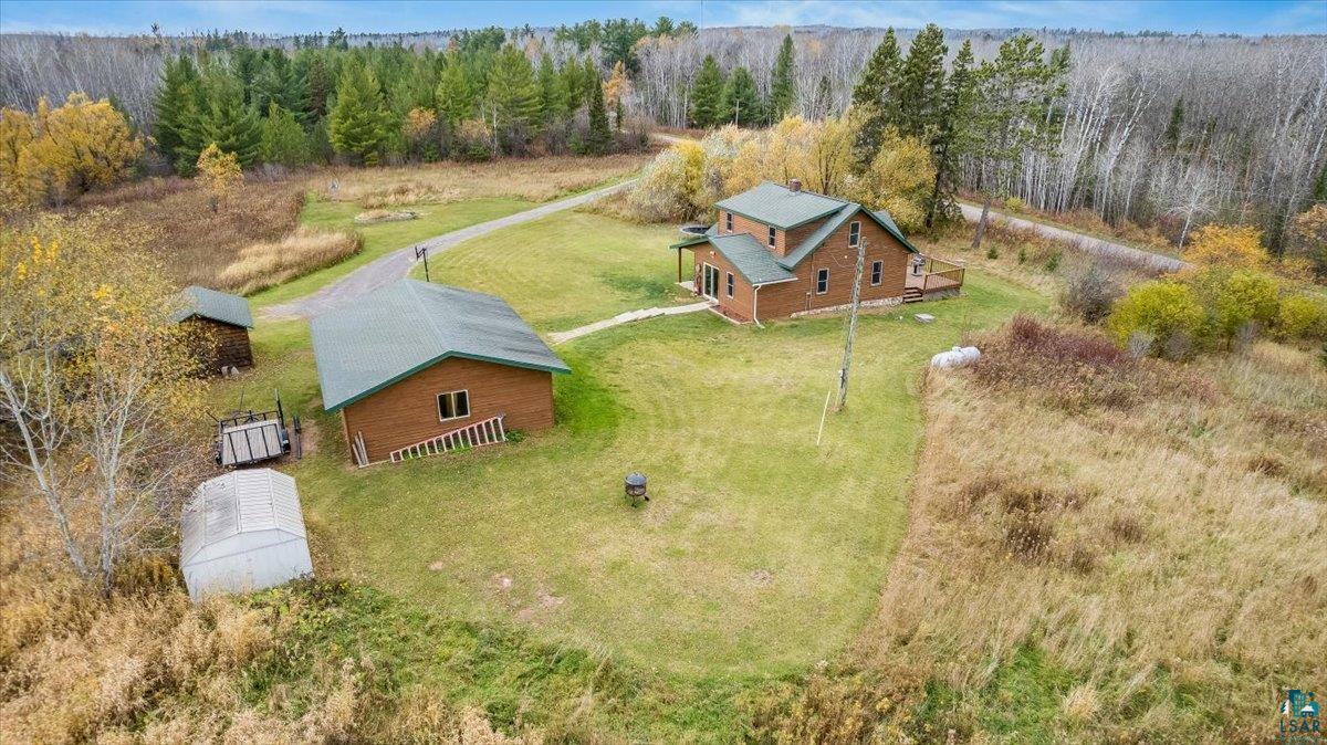 7702 East Rockmont Road Poplar, WI 54864 - Photo 2 of 22 Aerial view