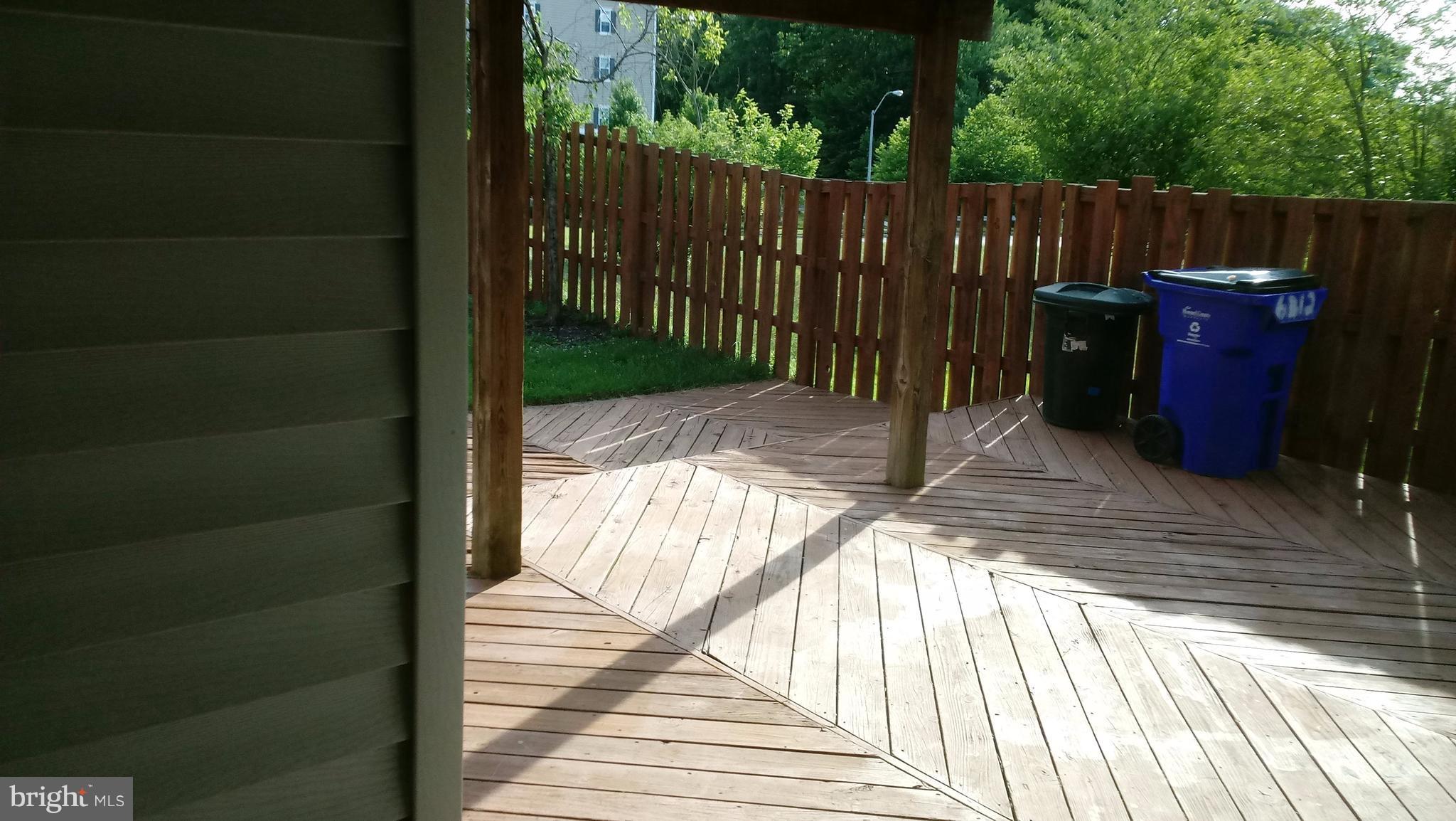 6312 Greenfield Road Elkridge, MD 21075 - Photo 14 of 15 Rear lower deck for entetaining!