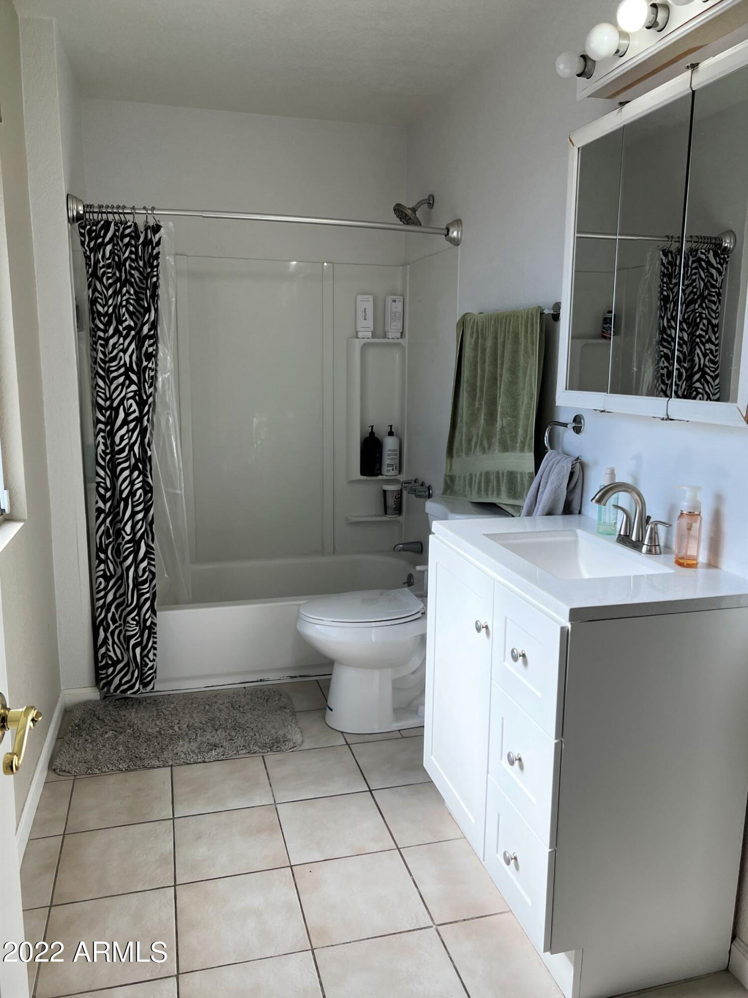 4634 West Calavar Road Glendale, AZ 85306 - Photo 17 of 26 Upstairs Bathroom