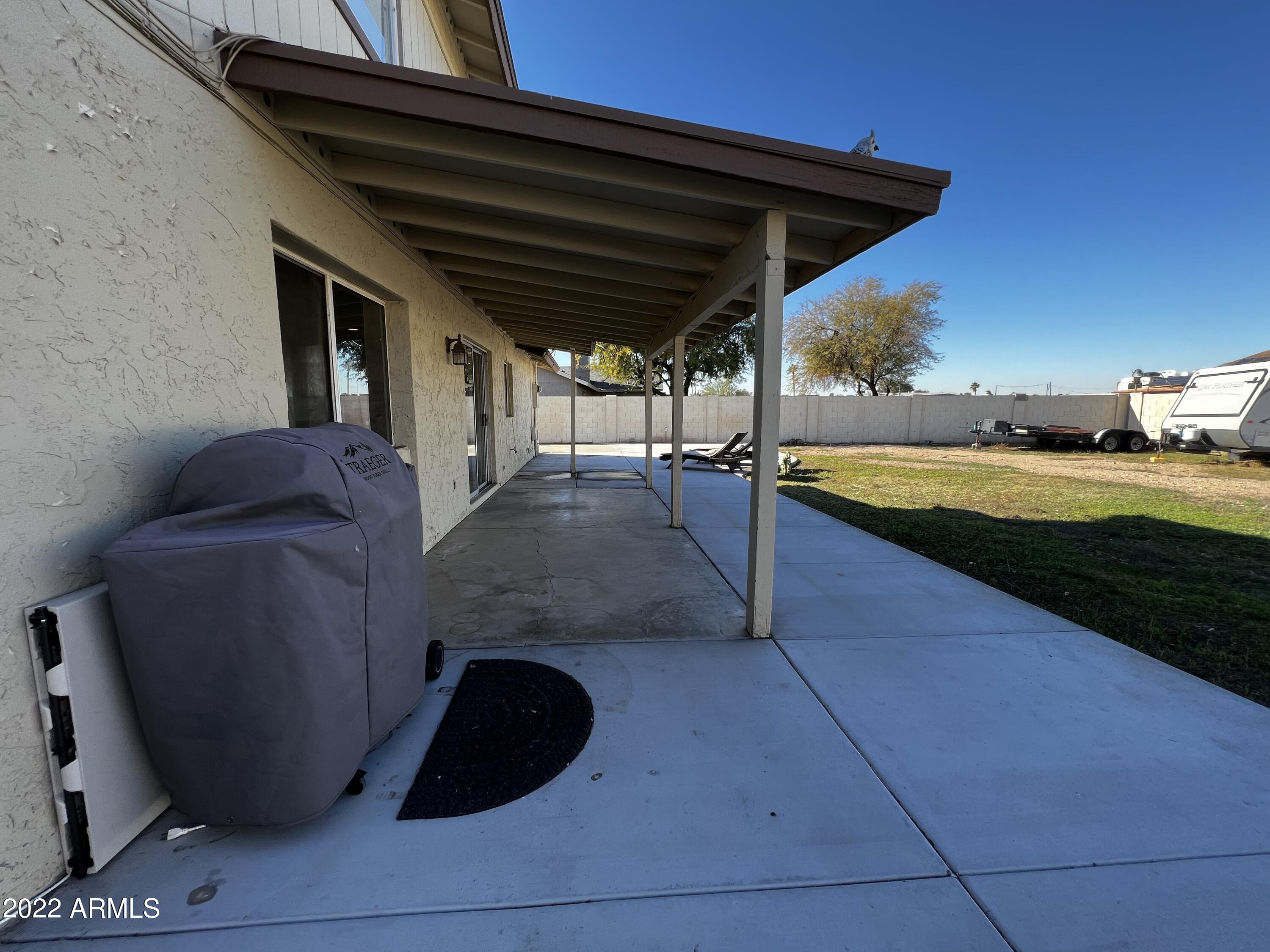 4634 West Calavar Road Glendale, AZ 85306 - Photo 23 of 26 Extended Covered Patio