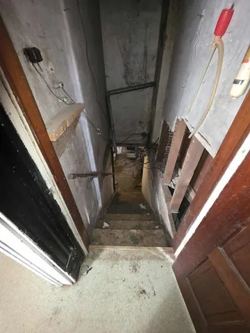 a room with gym equipment