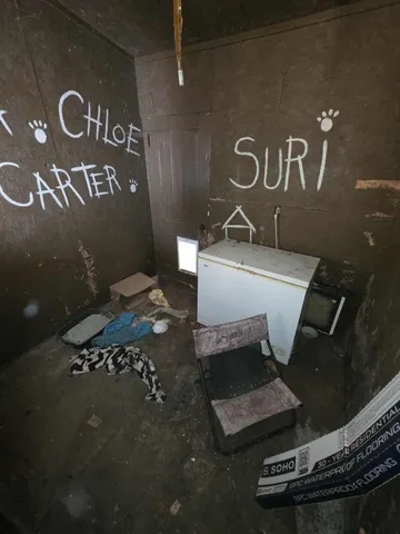 a view of water heater room