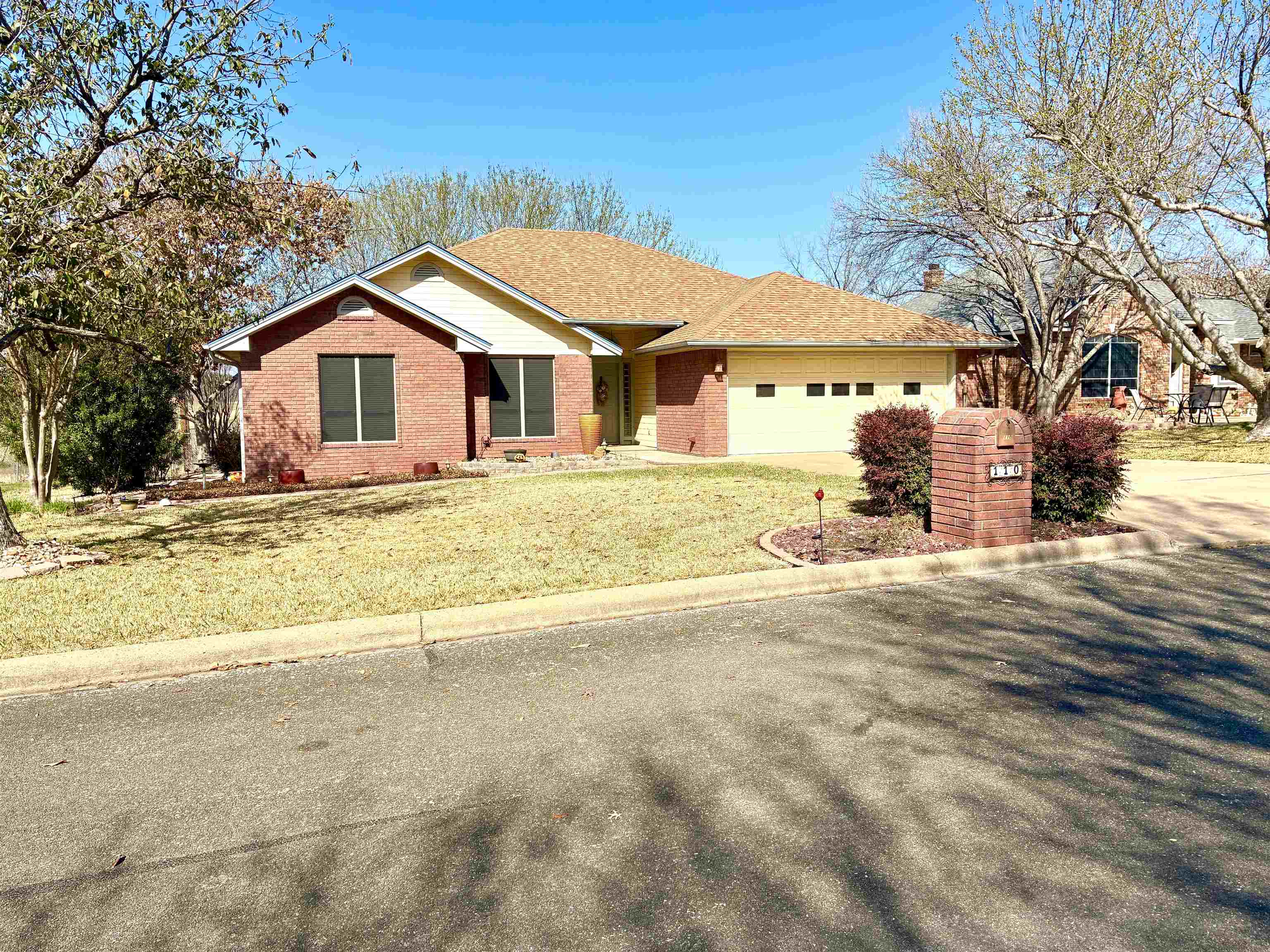 110 Turkey Run Marble Falls, TX 78654 - Photo 1 of 1 a view of a house with a yard