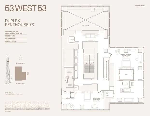 $64,730,000 | 53 West 53rd Street, Unit PH78 | Midtown Central