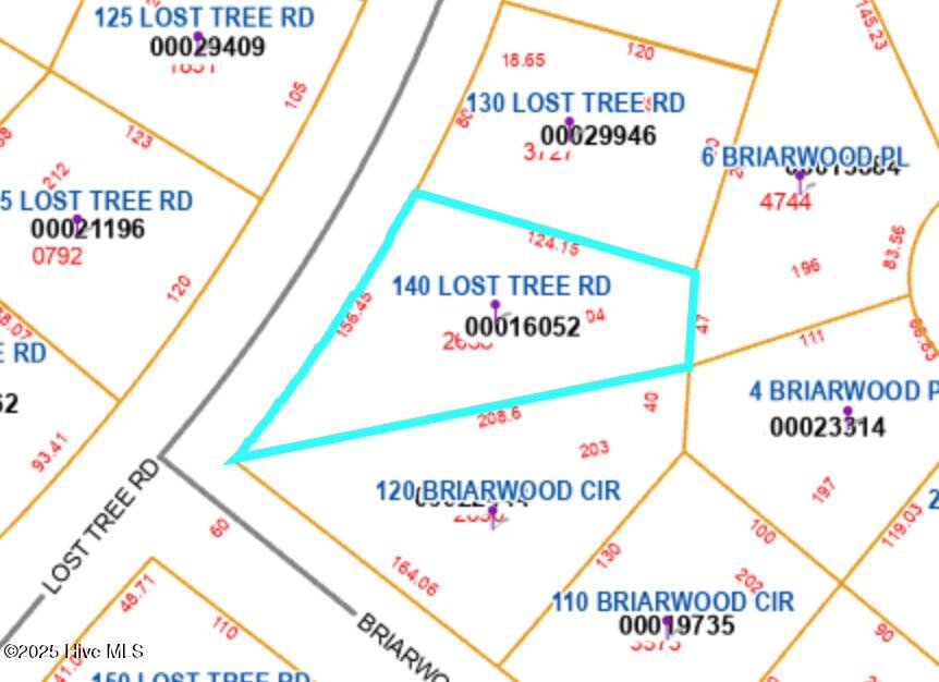140 Lost Tree Road Pinehurst, NC 28374 - Photo 66 of 72 Plat Map 1