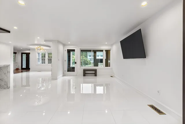 a view of a living room