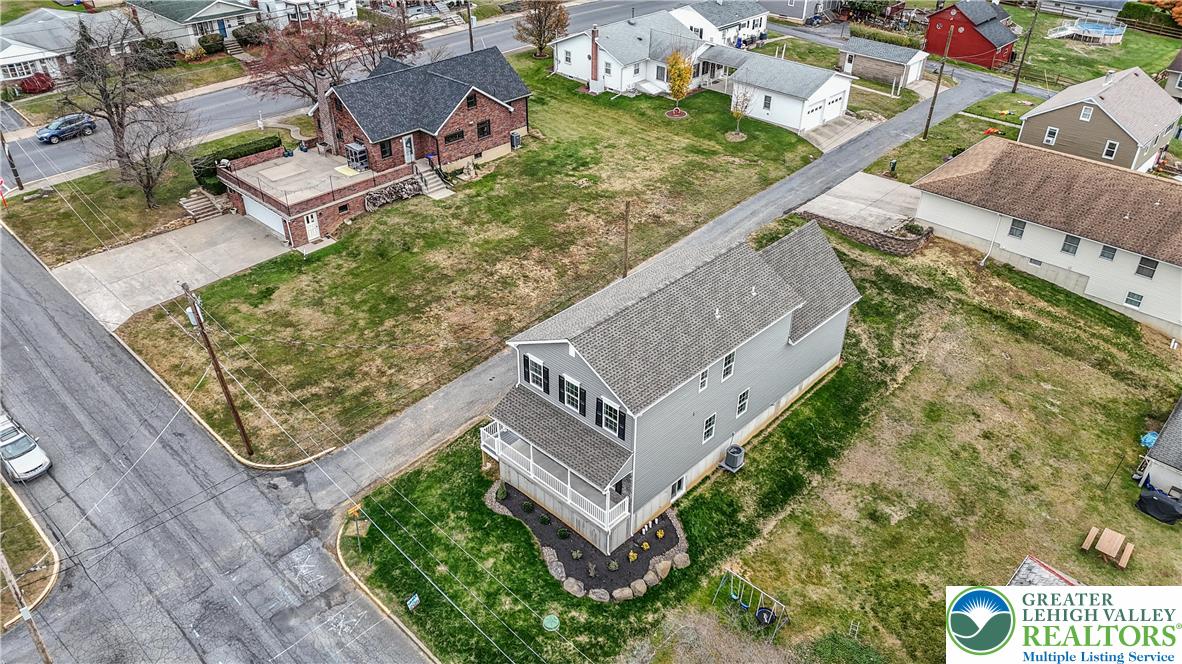 6 West 1st Street Northampton, PA 18067 - Photo 41 of 45 an aerial view of a house with a large tree