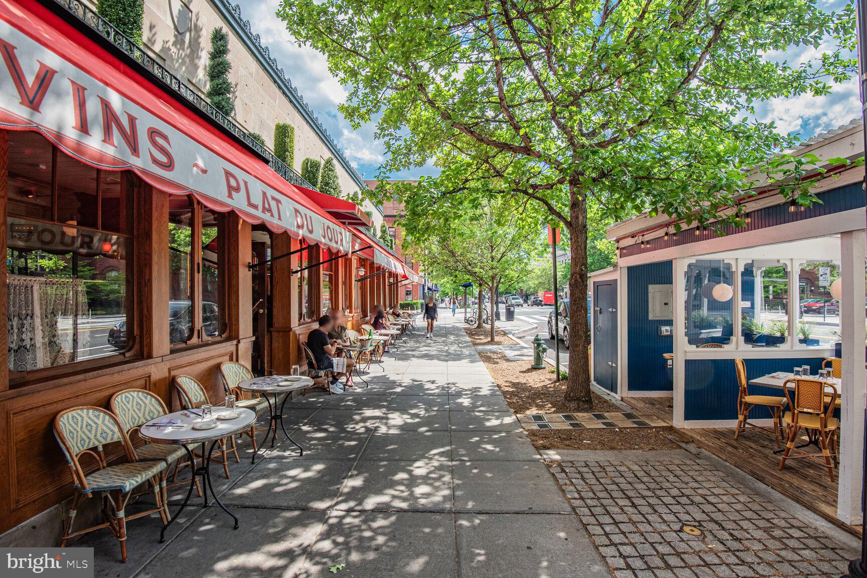 1437 Rhode Island Avenue Northwest, Unit 101 Washington, DC 20005 - Photo 31 of 36 a view of a building with sitting area