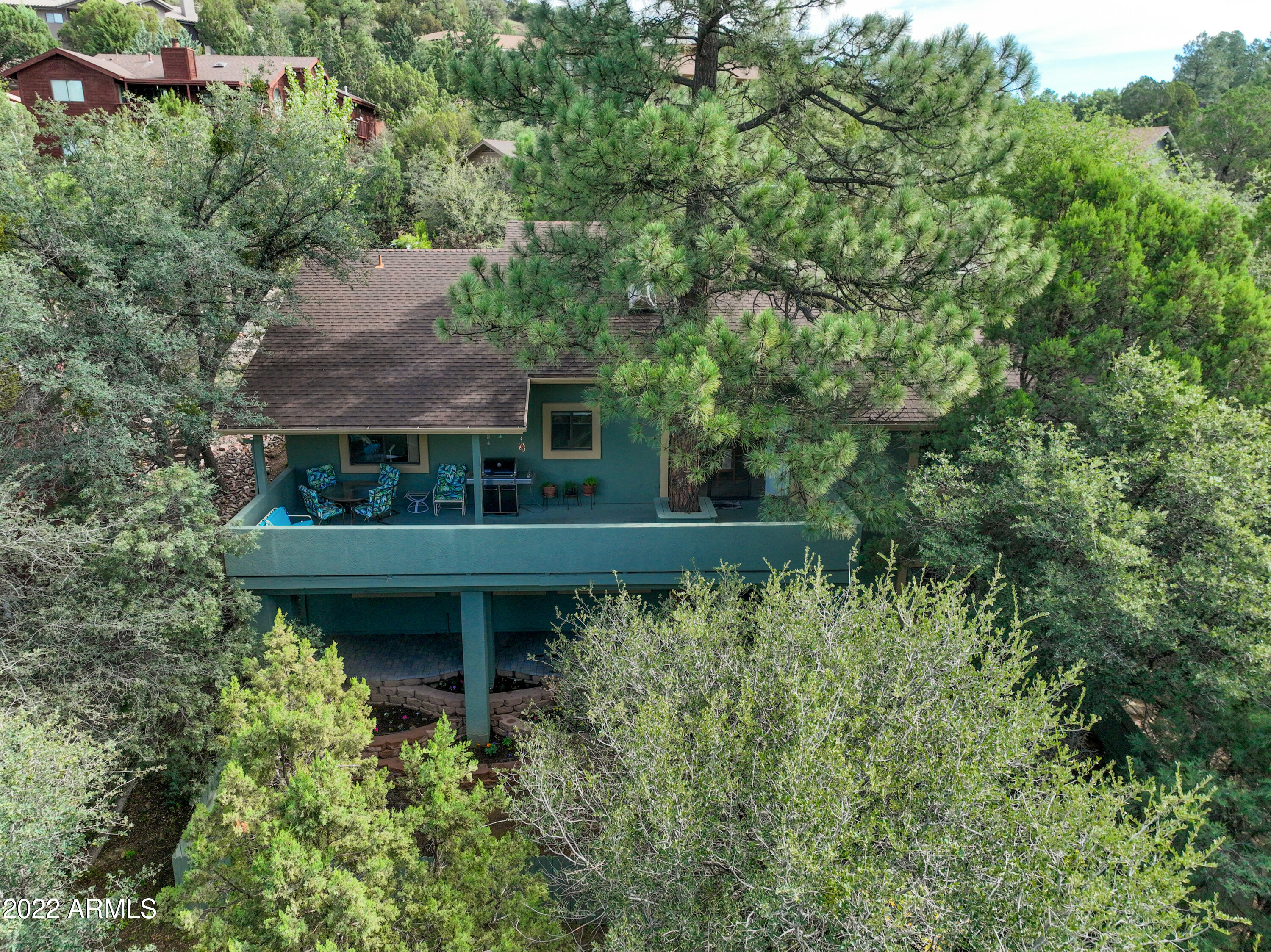 1265 Coyote Road Prescott, AZ 86303 - Photo 46 of 62 Upper Deck aerial