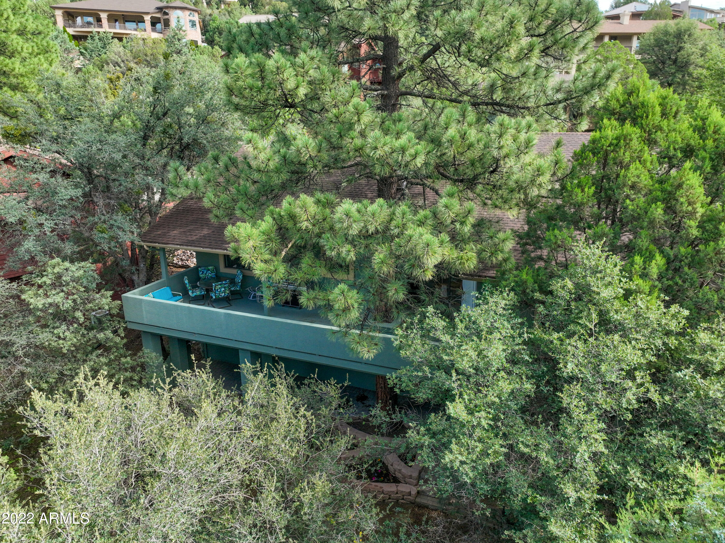 1265 Coyote Road Prescott, AZ 86303 - Photo 47 of 62 Upper Deck aerial