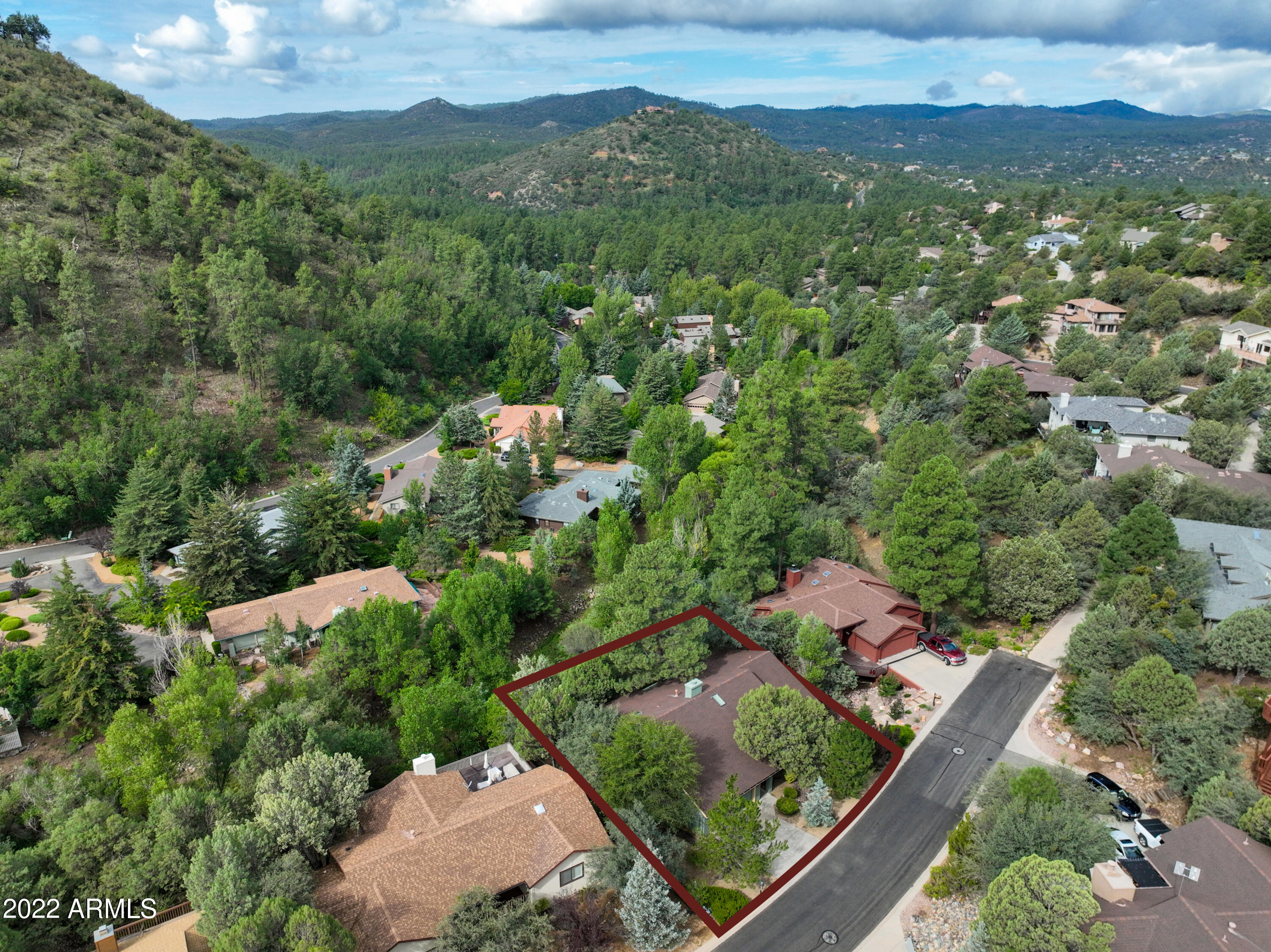 1265 Coyote Road Prescott, AZ 86303 - Photo 7 of 62 Aerial Overview 4