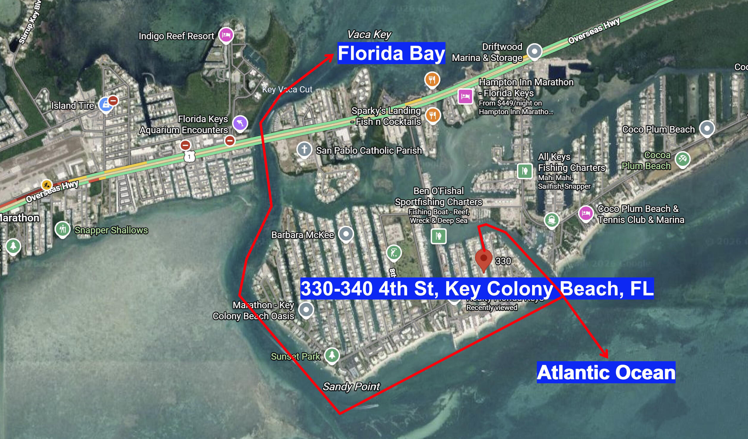 330-340 4th Street Key Colony Beach, FL 33051 - Photo 2 of 68 Ocean Side - Bay Side 330-340 4th St, Ke