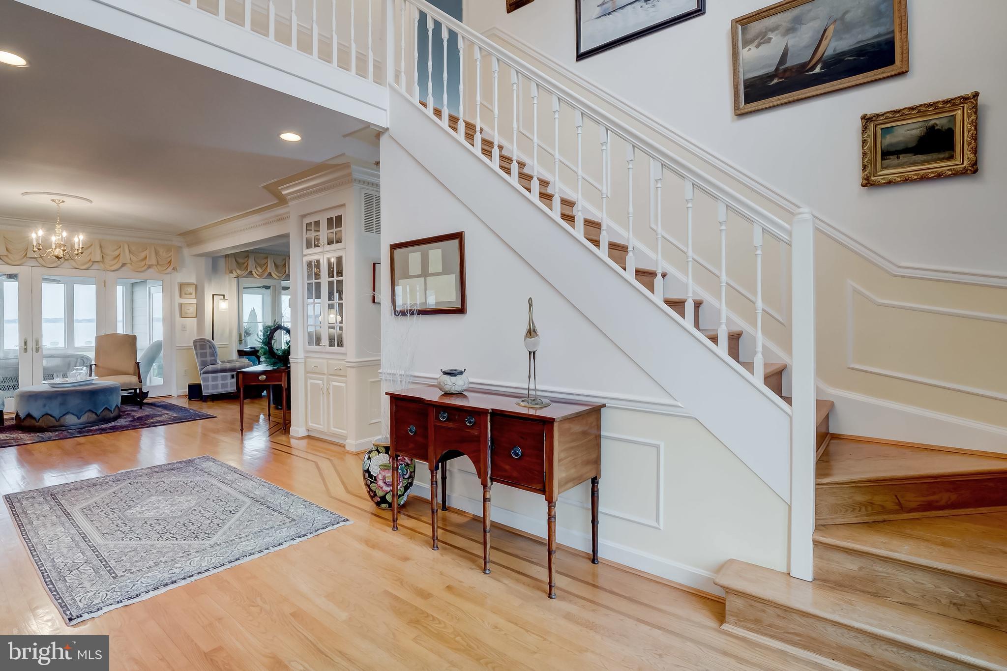 2911 Cox Neck Road East Chester, MD 21619 - Photo 6 of 52 Steps to Balcony & Upper Level