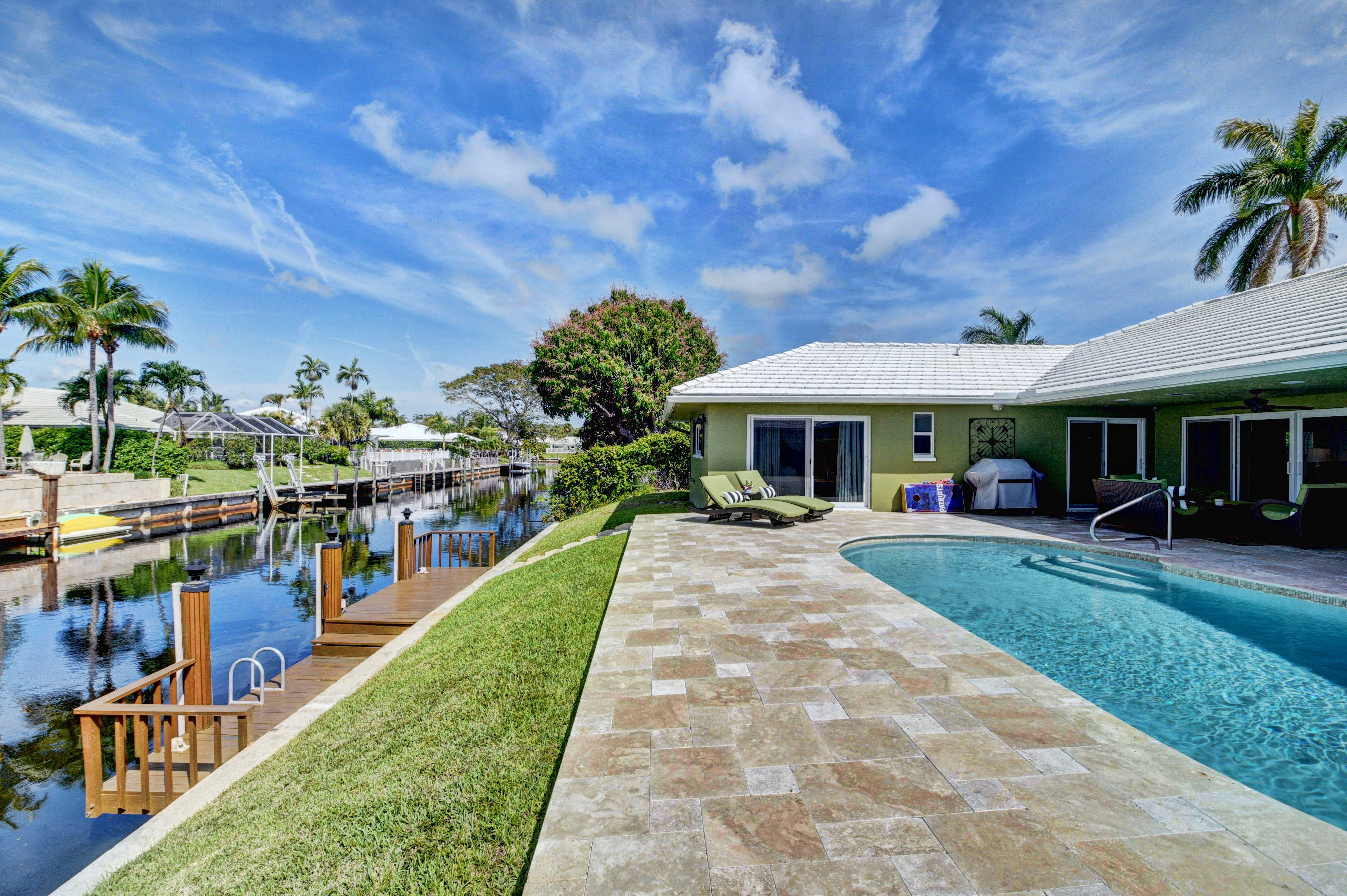 1027 Pepperridge Terrace Boca Raton, FL 33486 - Photo 39 of 54 Canal/Dock