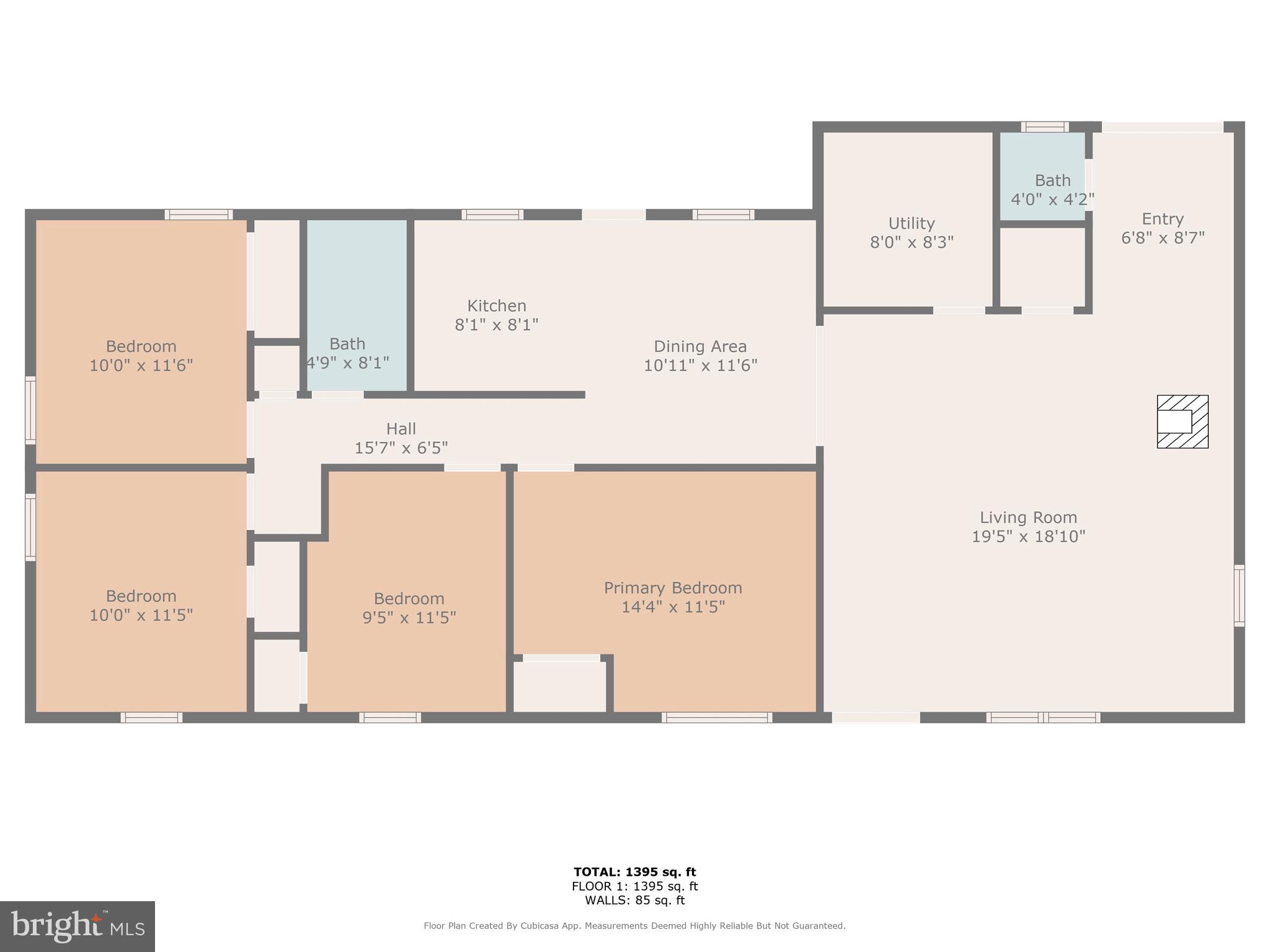 161 8th Street Colonial Beach, VA 22443 - Photo 71 of 71 FLOOR PLAN