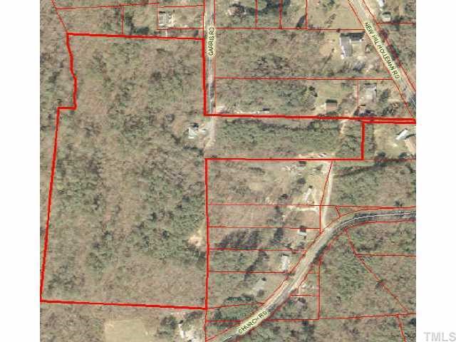 0 Garris Road New Hill, NC 27562 - Photo 1 of 3 Land could be subdivided into 2.3 acre parcel with 18 ft. private drive off of New Hill Holleman Rd & 16.4 acre parcel with a 332 ft road frontage off of Garris Rd.