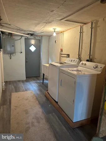 a room with storage and utility