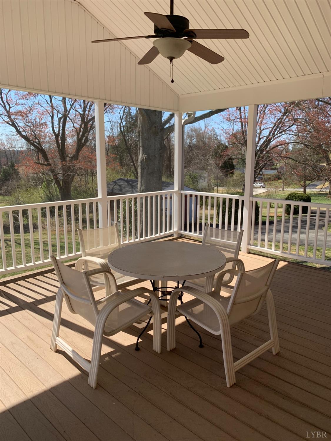 336 North Main Street Amherst, VA 24521 - Photo 34 of 60 a view of a chairs on the roof deck