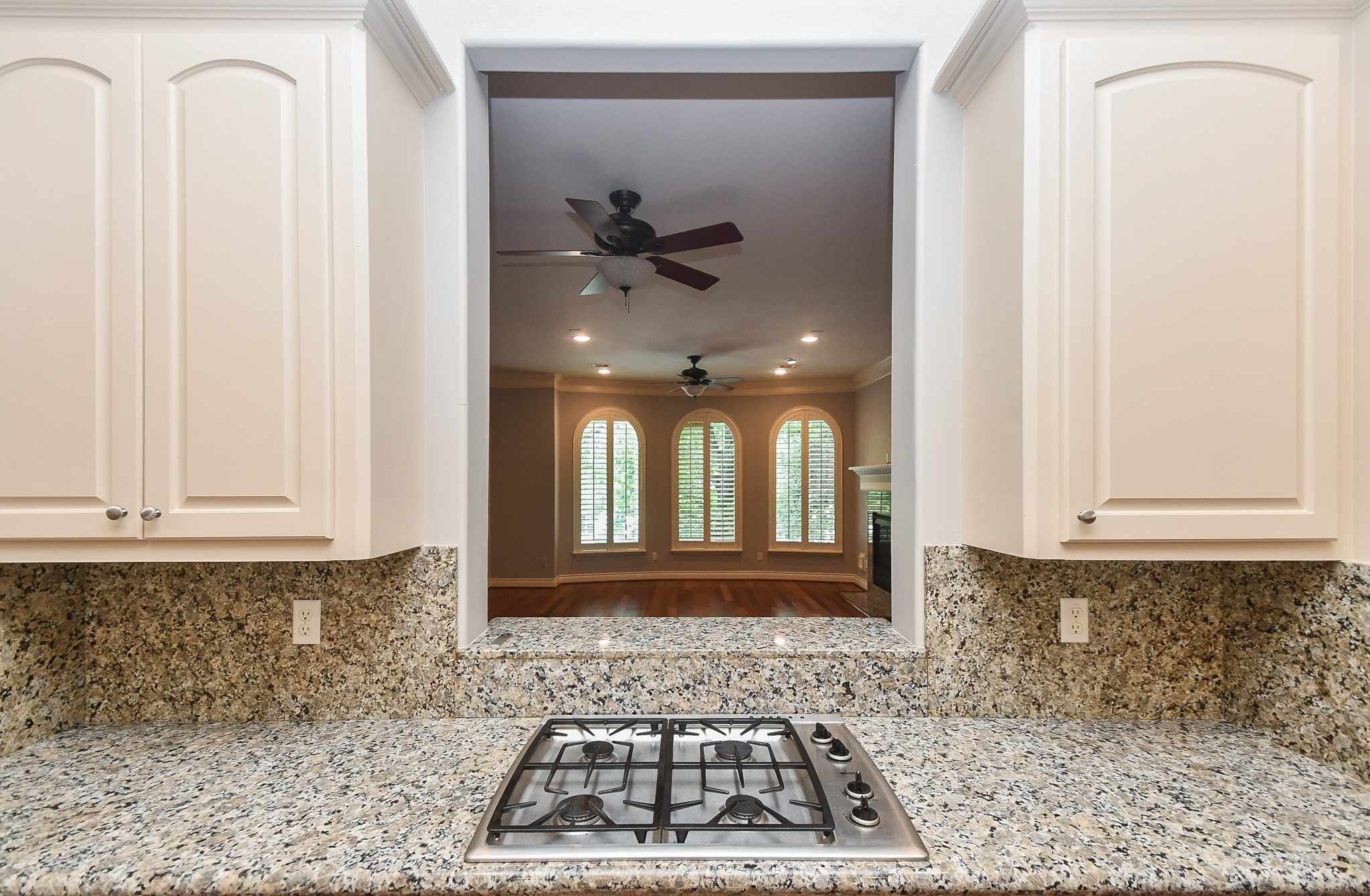 717 Welch Street Houston, TX 77006 - Photo 14 of 32 a bathroom with a granite countertop sink and a mirror
