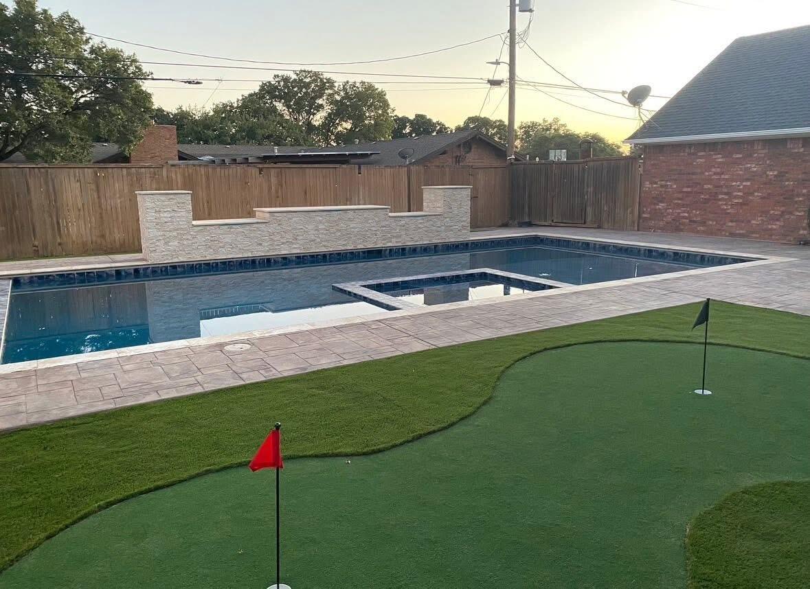 1402 9th Street Shallowater, TX 79363 - Photo 39 of 49 a view of a backyard