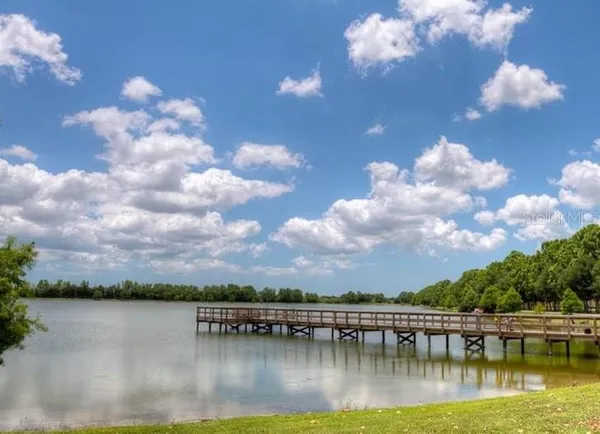 a view of swimming pool with outdoor space