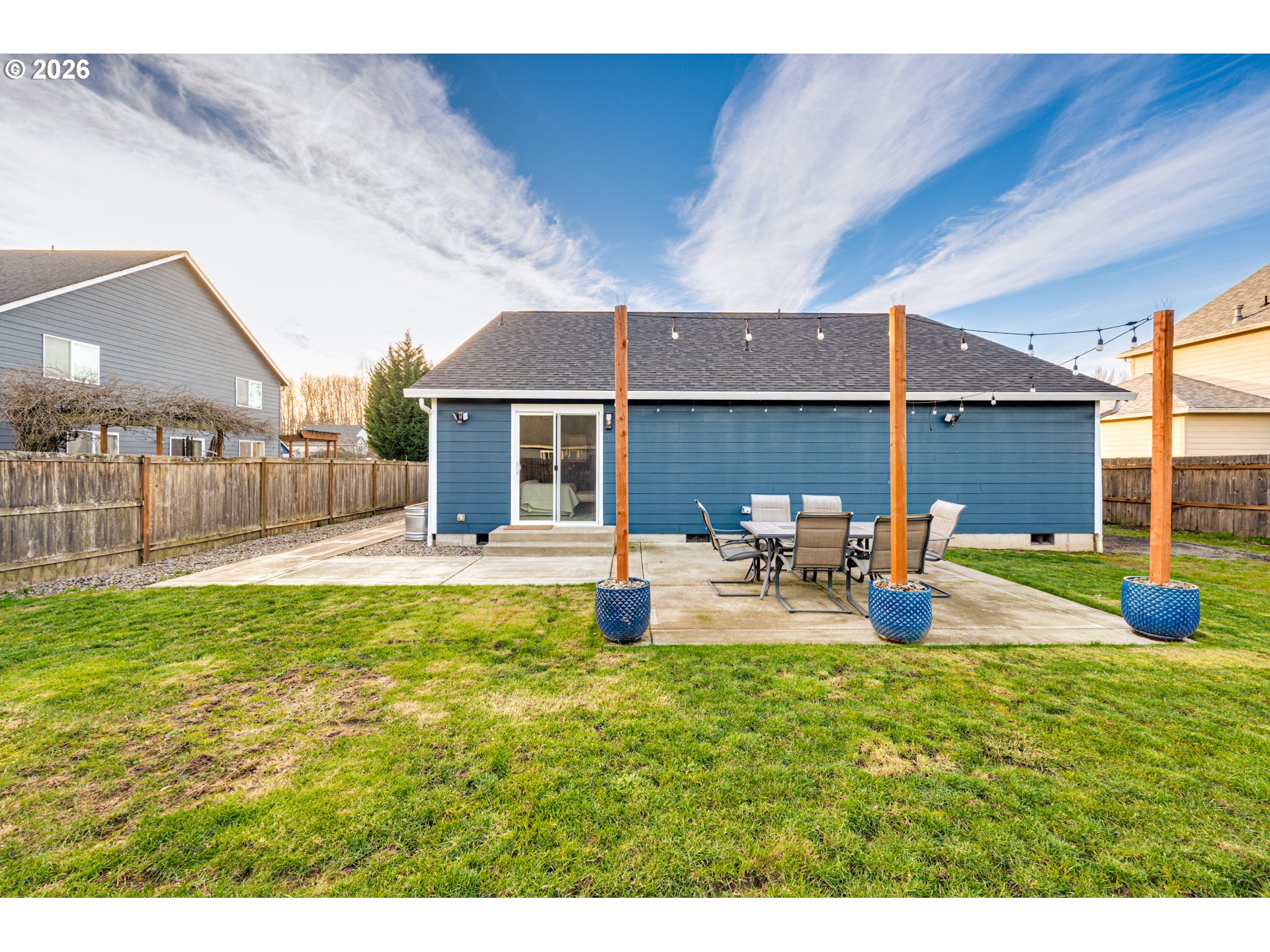 220 Mable Lane Woodland, WA 98674 - Photo 26 of 31 a view of a house with backyard porch and sitting area