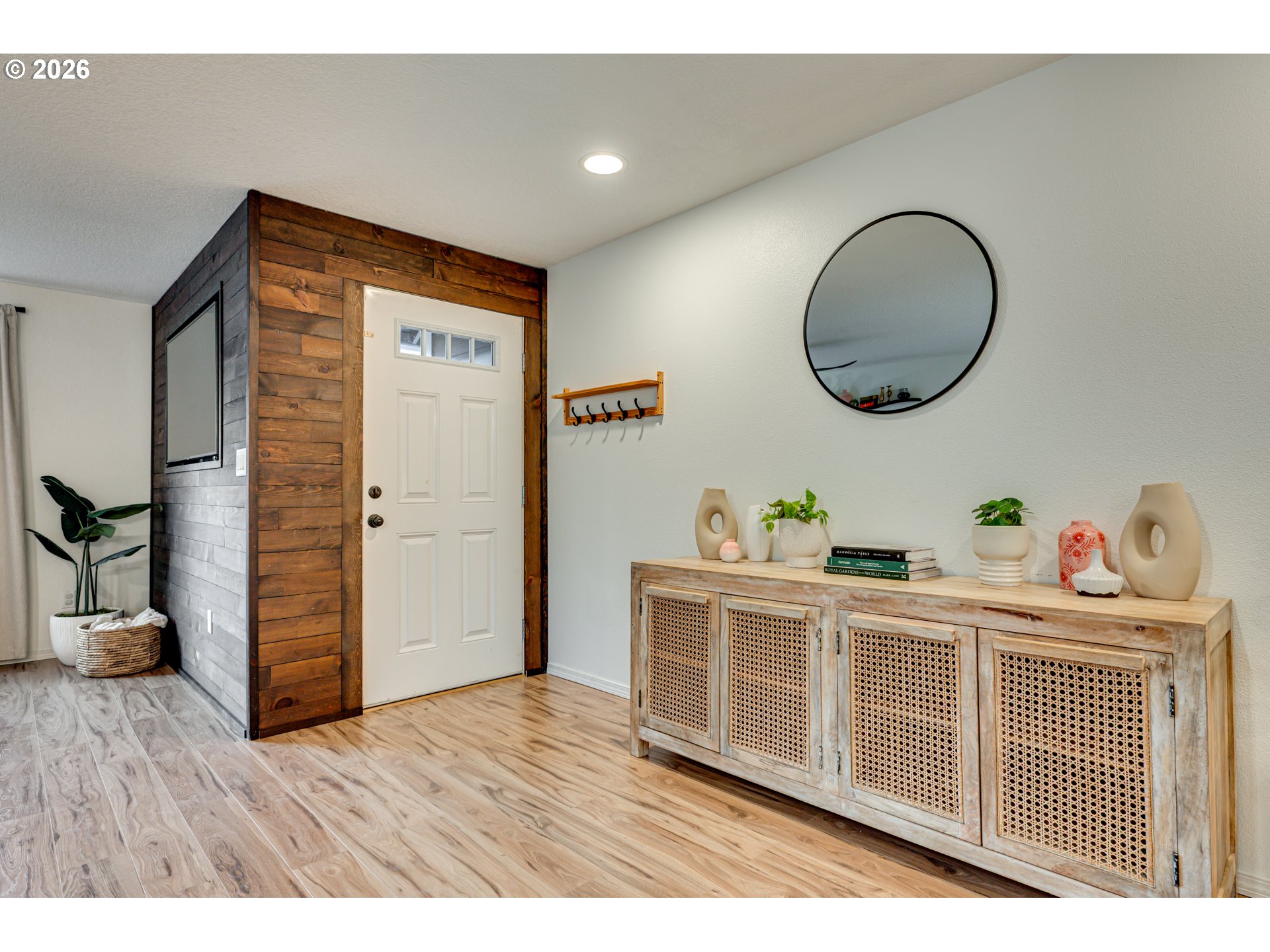 220 Mable Lane Woodland, WA 98674 - Photo 5 of 31 a view of a kitchen with a sink and wooden floor