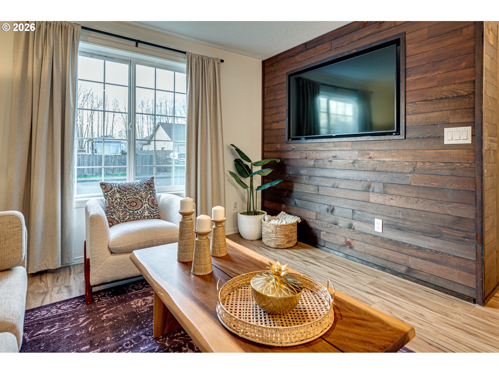 220 Mable Lane Woodland, WA 98674 - Photo 6 of 31 a living room with furniture and a flat screen tv