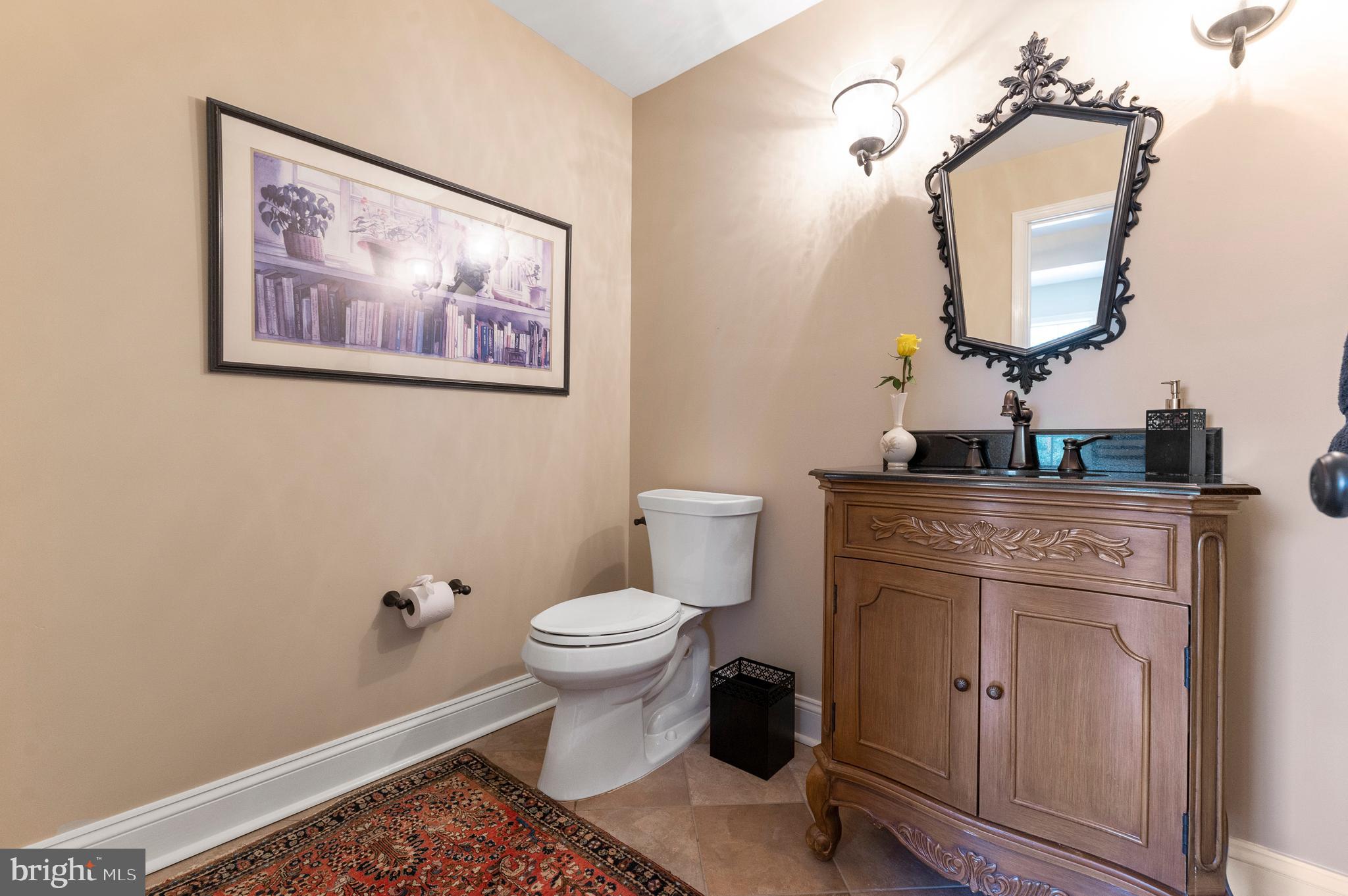 138 Davis Road Malvern, PA 19355 - Photo 62 of 96 Powder rm by Mudroom