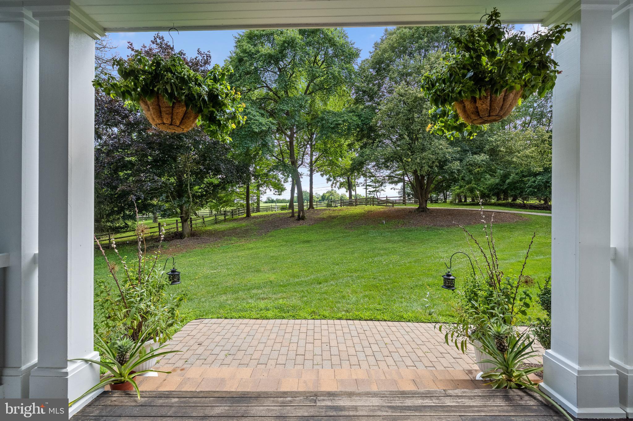 138 Davis Road Malvern, PA 19355 - Photo 68 of 96 Long View from front door is Conserved ground!