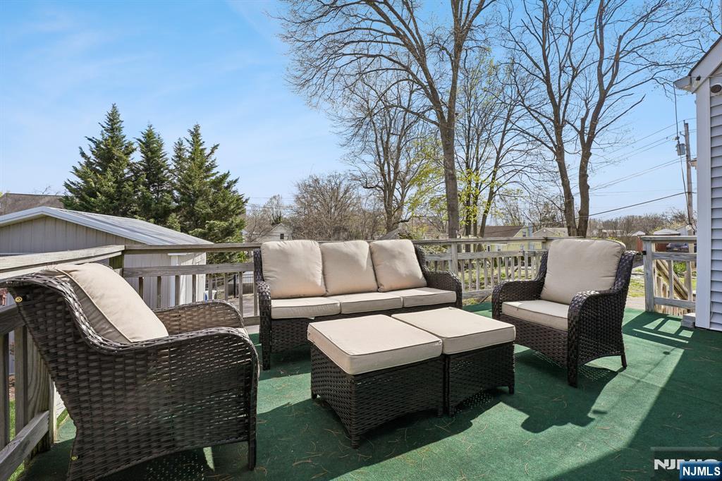 122 Johnson Avenue Mahwah, NJ 07430 - Photo 26 of 40 a roof of house with outdoor seating