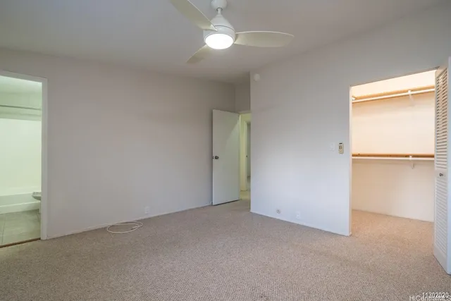 a close view of closet