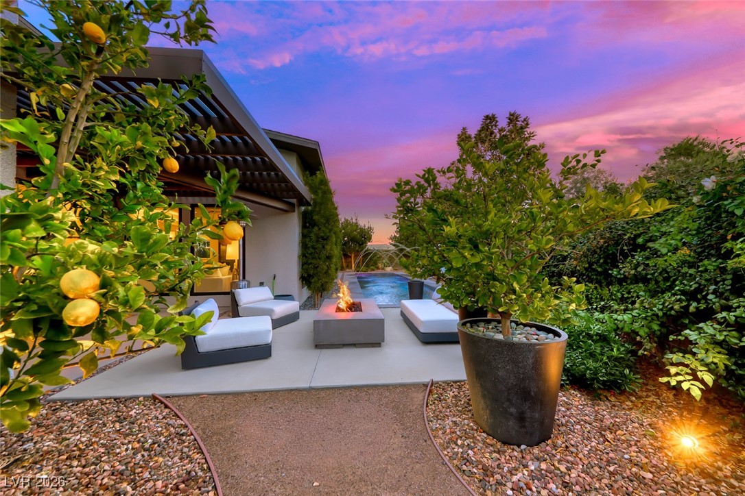 2216 Sky Pointe Ridge Drive Henderson, NV 89052 - Photo 51 of 79 This premium lots features multiple covered and open area spaces to reset and relax