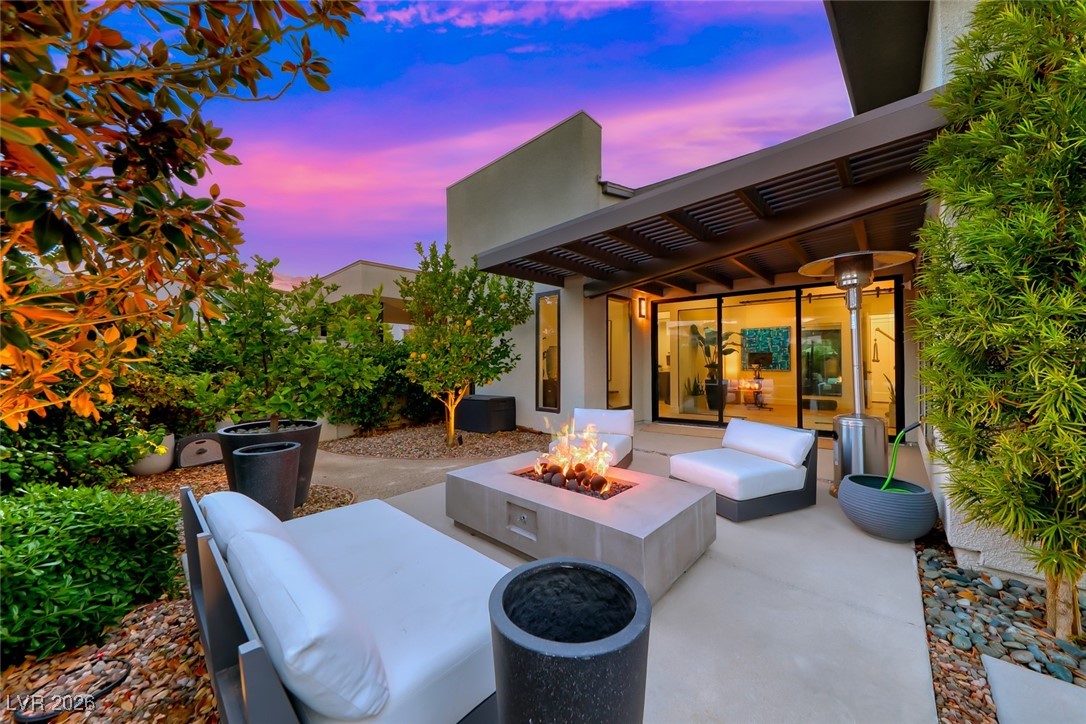 2216 Sky Pointe Ridge Drive Henderson, NV 89052 - Photo 52 of 79 Outdoor firepit is not included