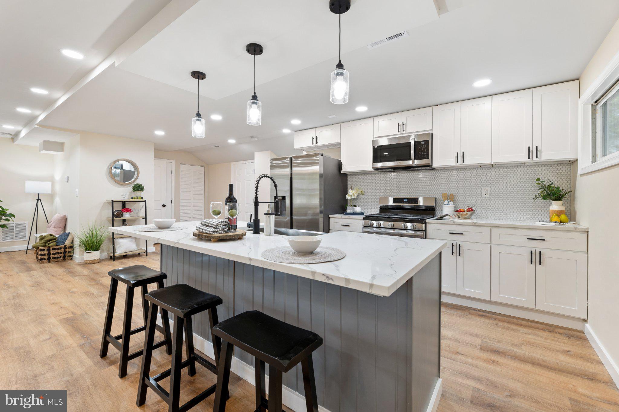 3215 Edgewood Road Kensington, MD 20895 - Photo 13 of 37 Modern kitchen with stylish finishes.