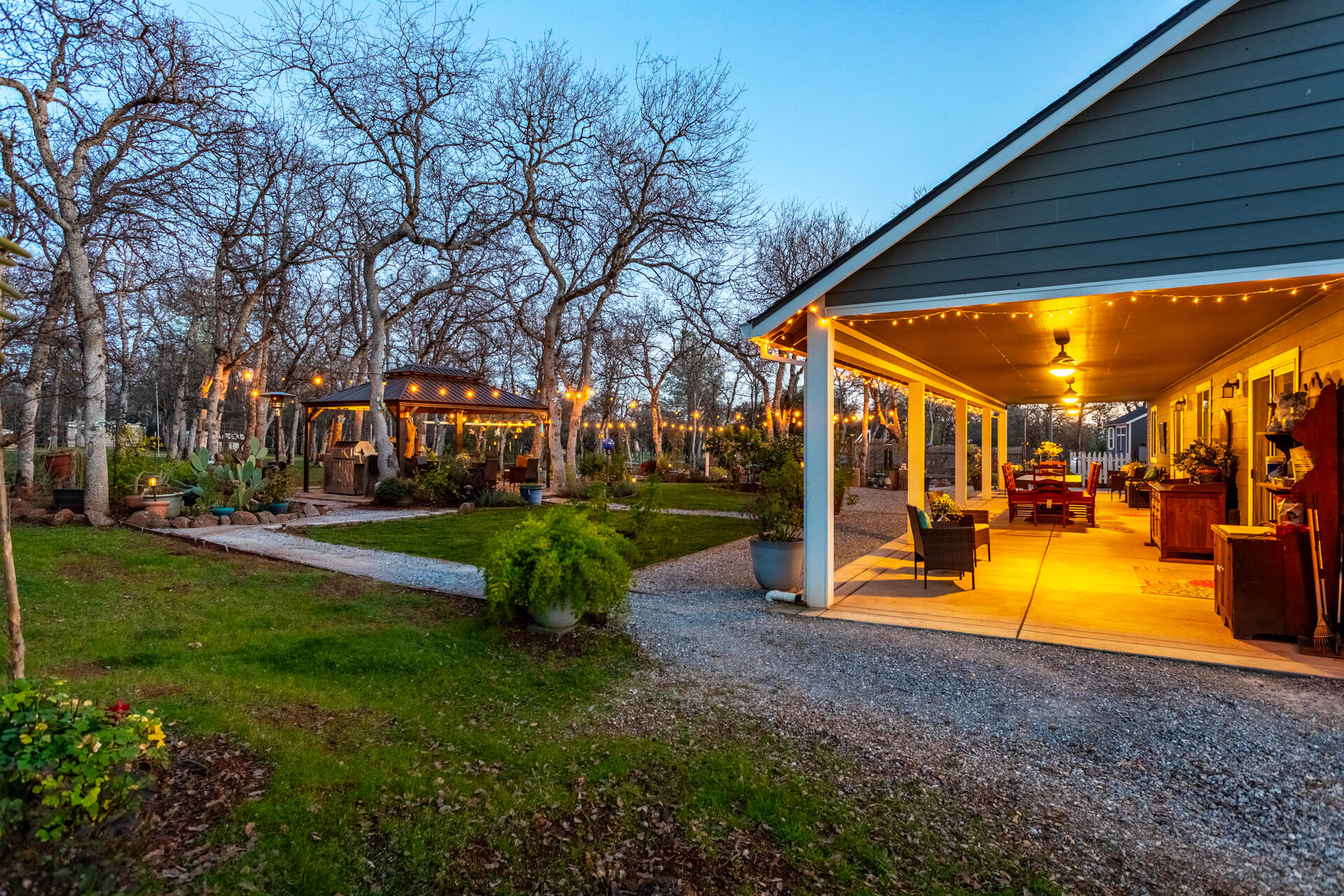 5511 Wilson Hill Road Manton, CA 96059 - Photo 26 of 71 a view of a house with a backyard