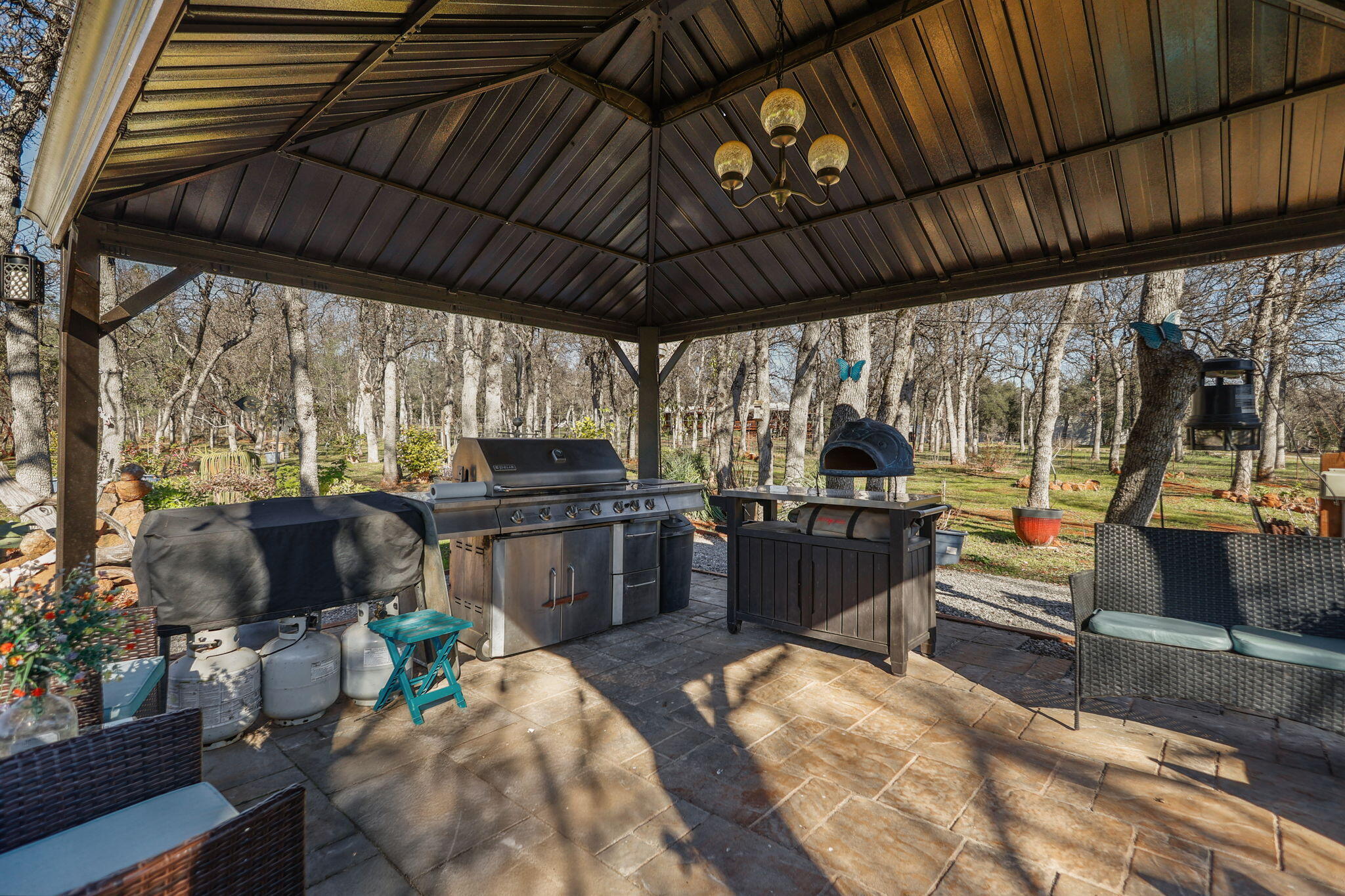 5511 Wilson Hill Road Manton, CA 96059 - Photo 42 of 71 a living room filled with furniture and a table