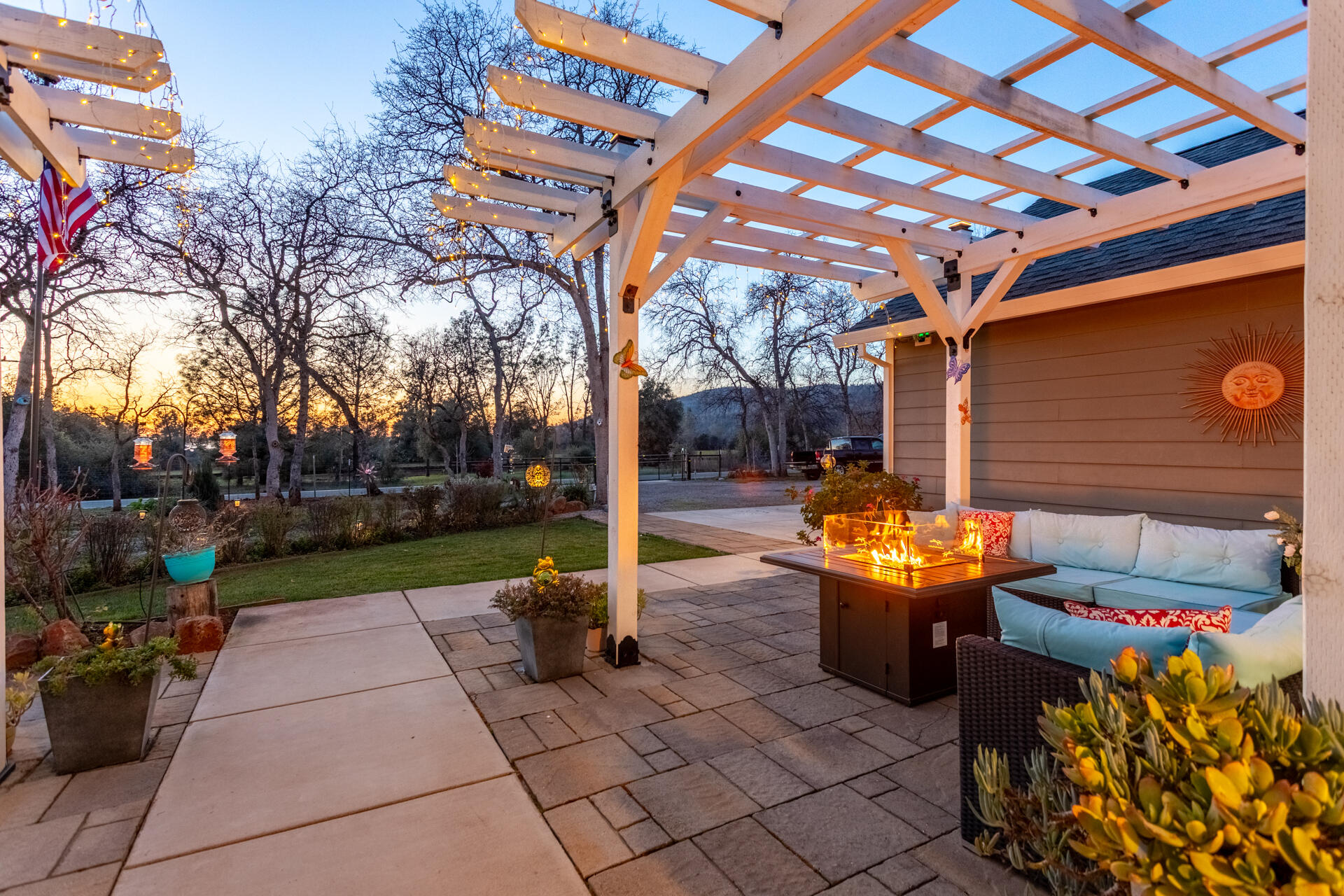5511 Wilson Hill Road Manton, CA 96059 - Photo 48 of 71 a view of a patio with iron fence