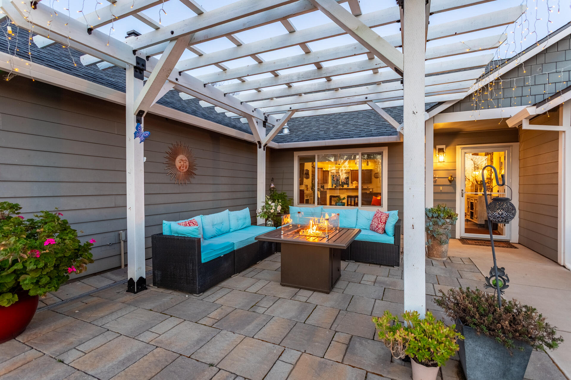 5511 Wilson Hill Road Manton, CA 96059 - Photo 49 of 71 a outdoor space with patio the couches and a potted plant