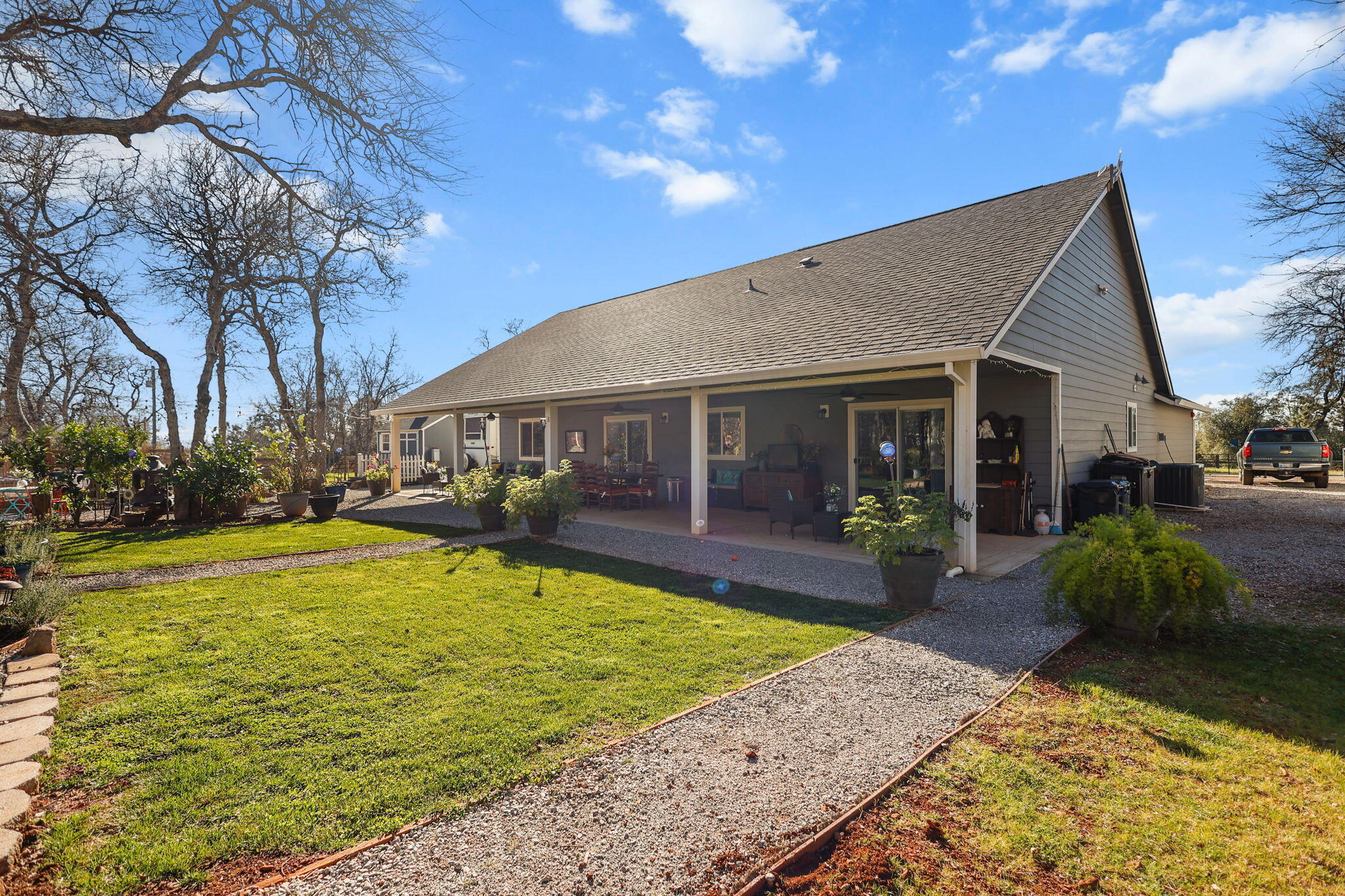 5511 Wilson Hill Road Manton, CA 96059 - Photo 69 of 71 a view of a house with swimming pool and sitting area