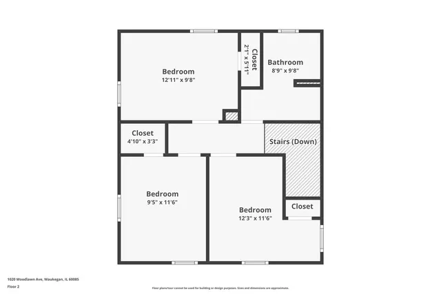 $314,900 | 1020 Woodlawn Avenue, Waukegan, IL 60085