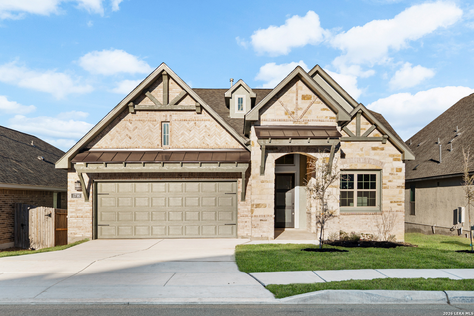 1716 Durham Bulverde, TX 78163 - Photo 1 of 1 a view of front of house with a yard