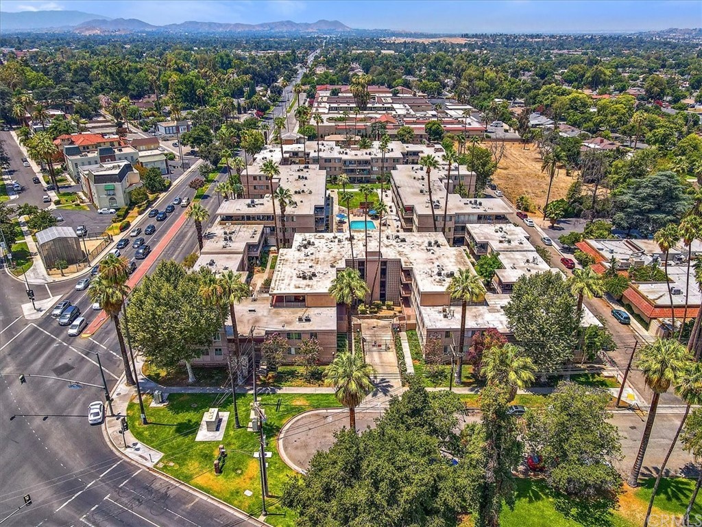 6979 Palm Court, Unit 147O Riverside, CA 92506 - Photo 1 of 1 Overhead Aerial View From Magnolia Avenue