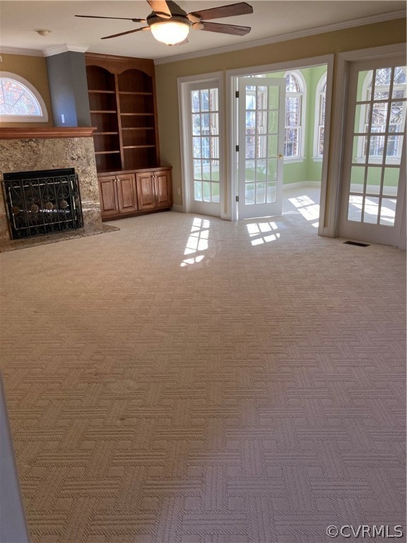 13019 Chipstead Road Chester, VA 23831 - Photo 6 of 23 a view of an empty room with a fireplace