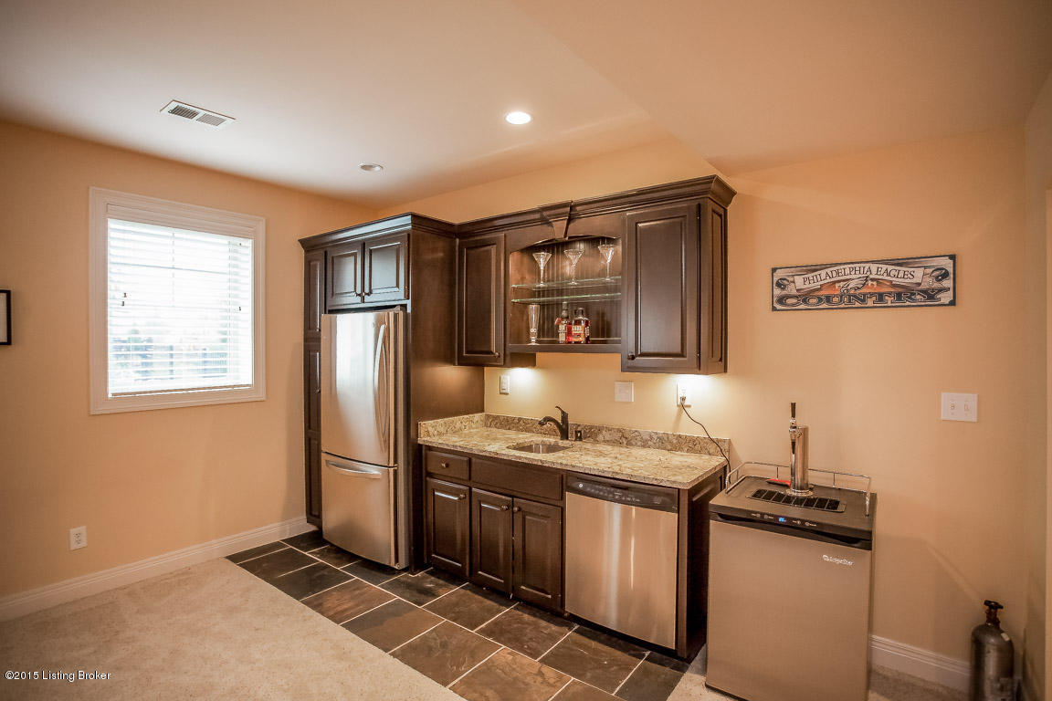 7421 Turner Ridge Road Crestwood, KY 40014 - Photo 36 of 48 Lower Level - Kitchenette