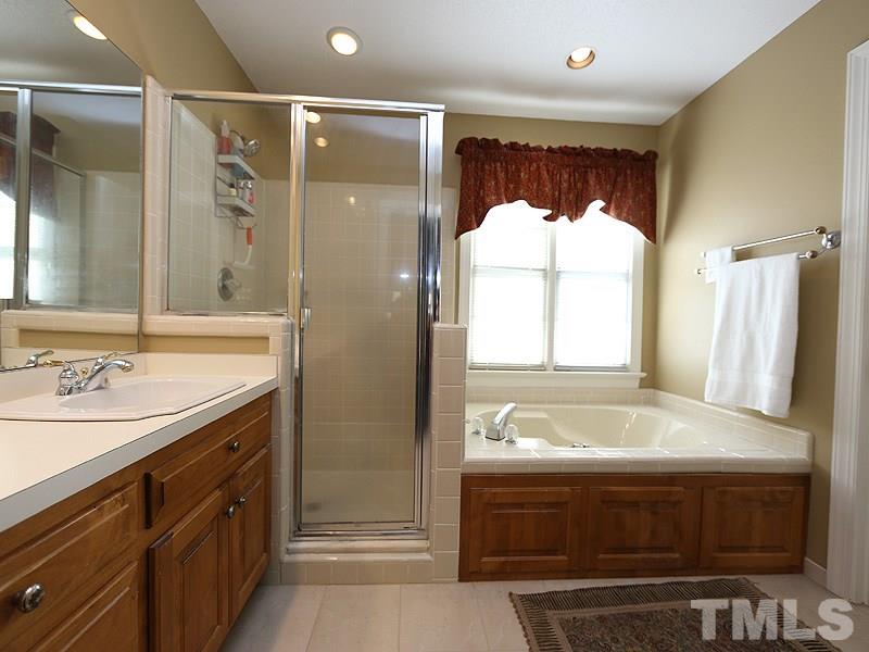 2009 Hamrick Drive Raleigh, NC 27615 - Photo 14 of 25 Whirlpool Tub, Ceramic Shower