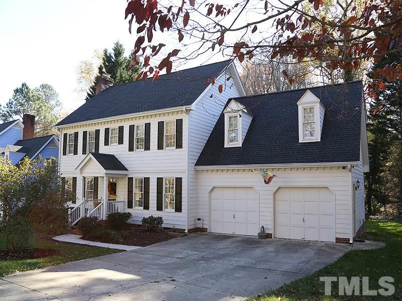 2009 Hamrick Drive Raleigh, NC 27615 - Photo 3 of 25 Set among Hardwoods & front entry Garage