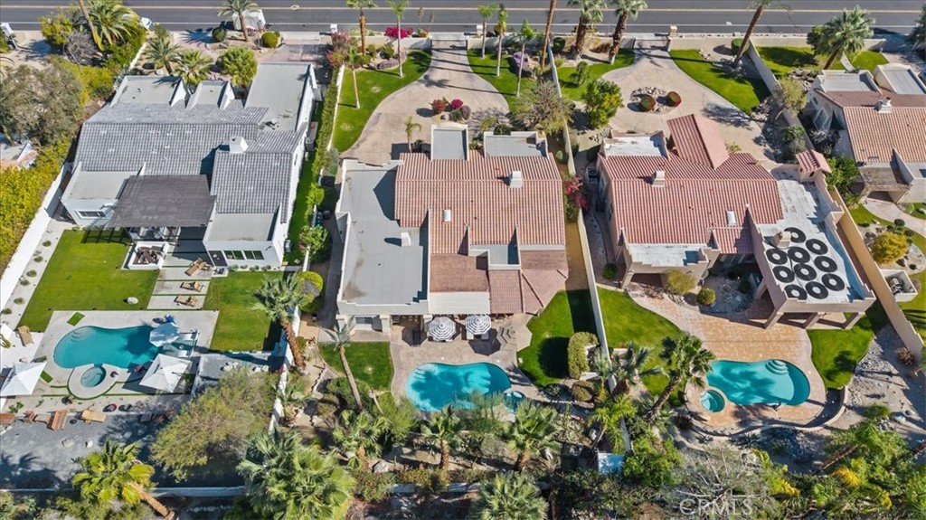 71569 Sahara Road Rancho Mirage, CA 92270 - Photo 48 of 51 Drone Shot Facing North